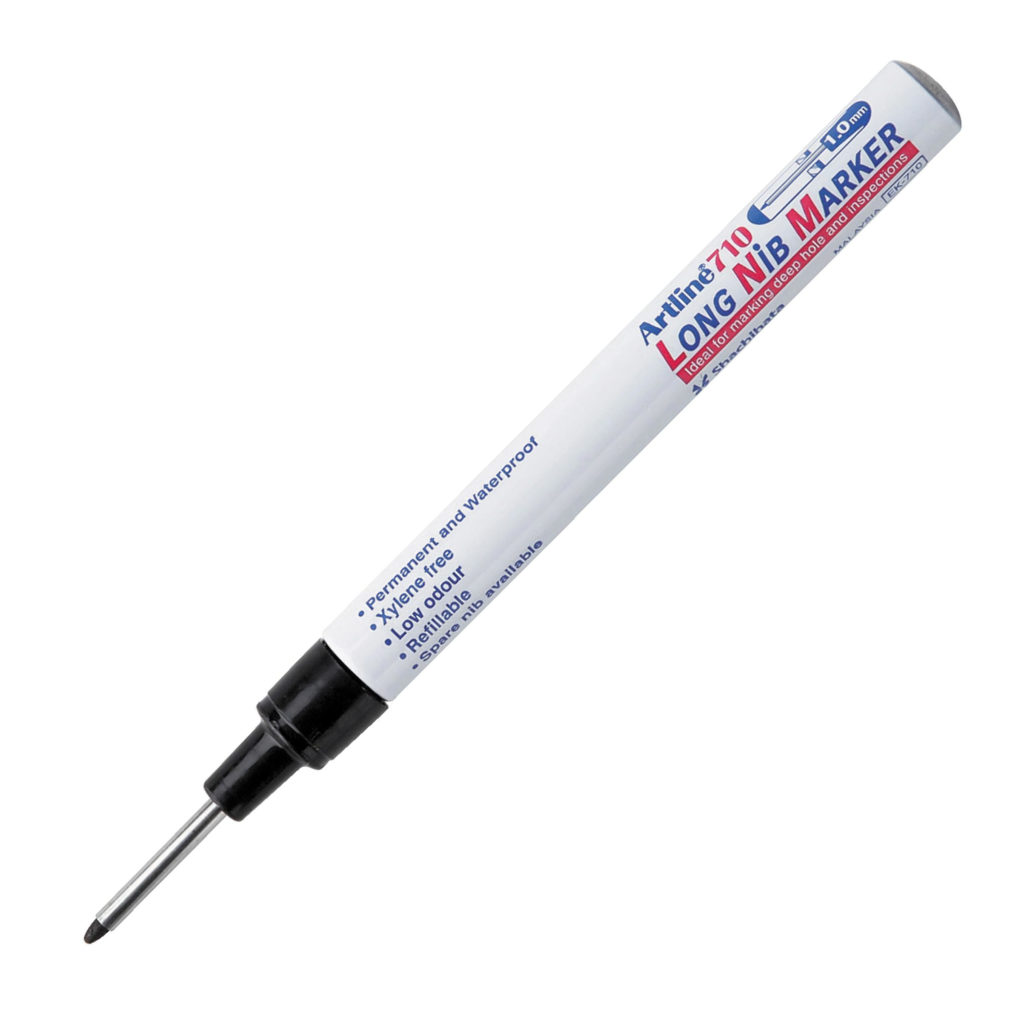 Маркер для отверстий и труднодоступных мест Artline Long Nib, EK710, 3 ...