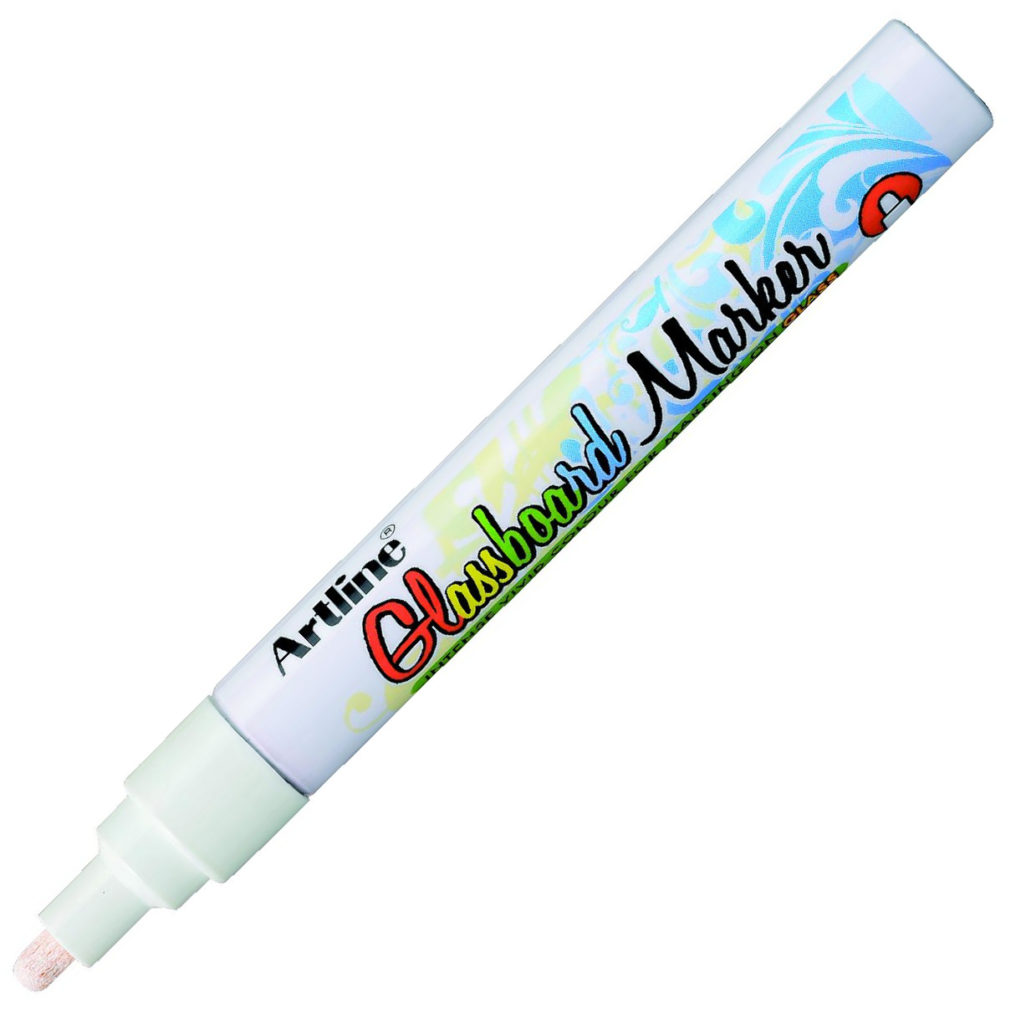 Маркер по стеклу Artline Glassboard, стираемый, 2 мм