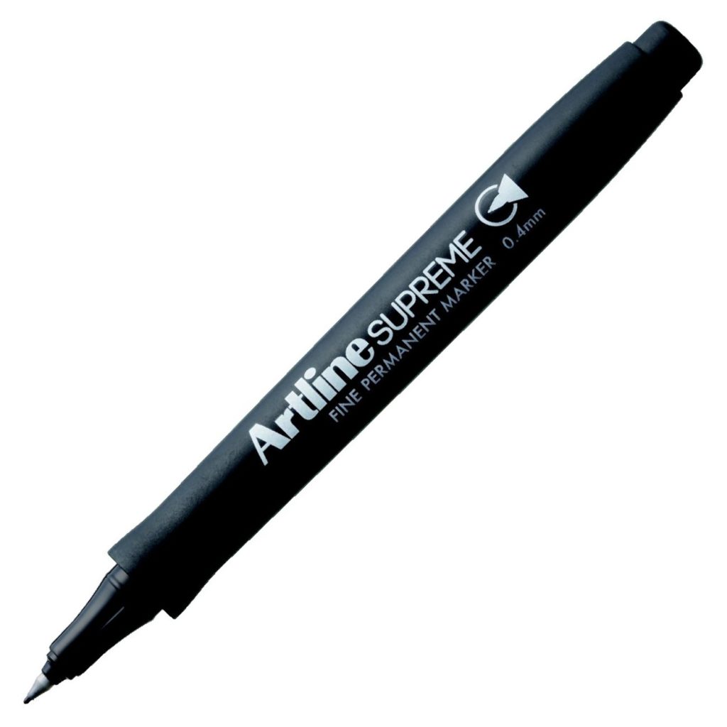 Тонкий перманентный маркер Artline Supreme EPF-725, 15 цветов