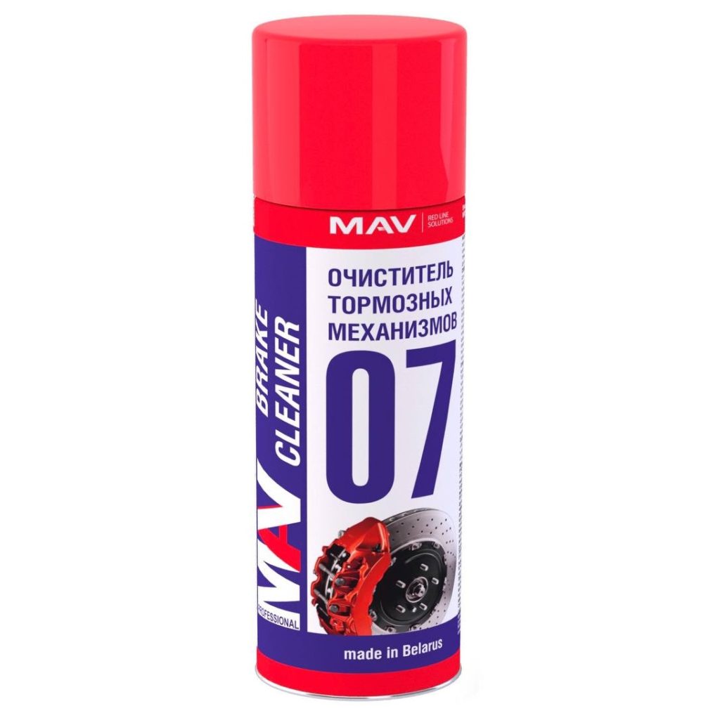 Очиститель тормозных механизмов MAV brake cleaner
