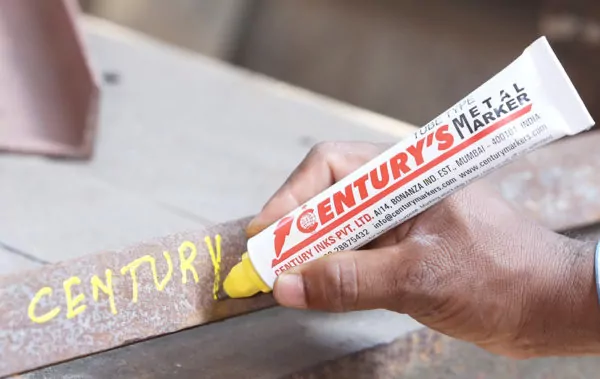 Маркер-краска в металлической тубе