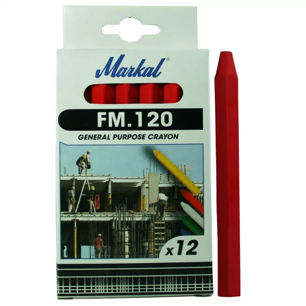 Мелок клеймовочный водостойкий Markal FM 120, 6 цветов