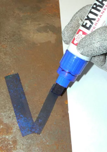 Маркер толстый перманентный Sakura Extra Broad, 3 цвета — изображение 4