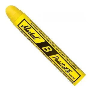 Твёрдый маркер краска Markal B Paintstik original, жёлтый