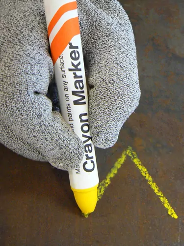 Маркер краска твёрдый универсальный нестирающийся, Sakura GHY — изображение 4