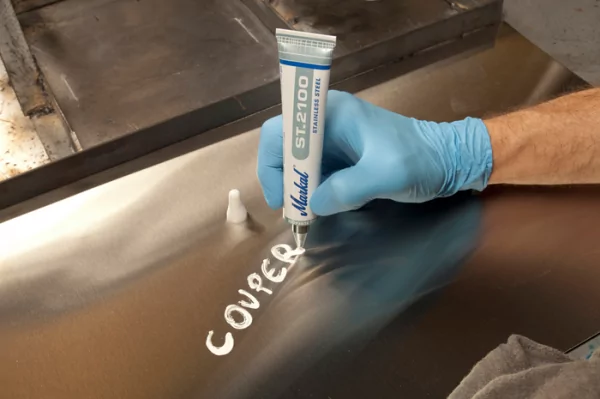 Маркер Markal ST 2100 для нержавеющих сталей,6 цветов — изображение 2