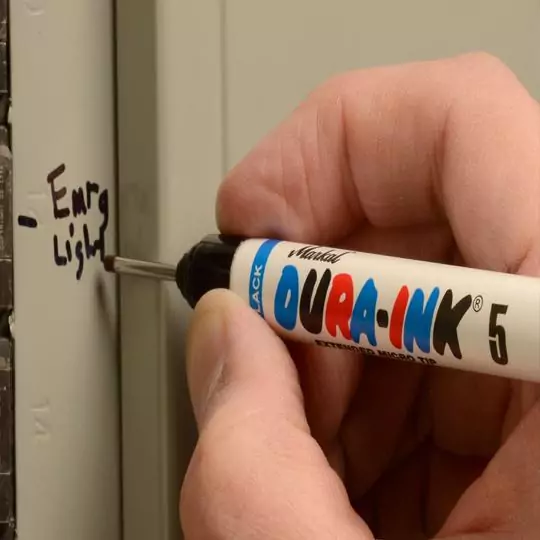 Маркер с длинным наконечником Markal Dura-Ink 5 Needle Nose, 3 цв. — изображение 2