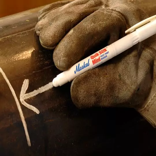 Твёрдый маркер паста на основе краски Markal Quik Stik mini, 4 цвета — изображение 2