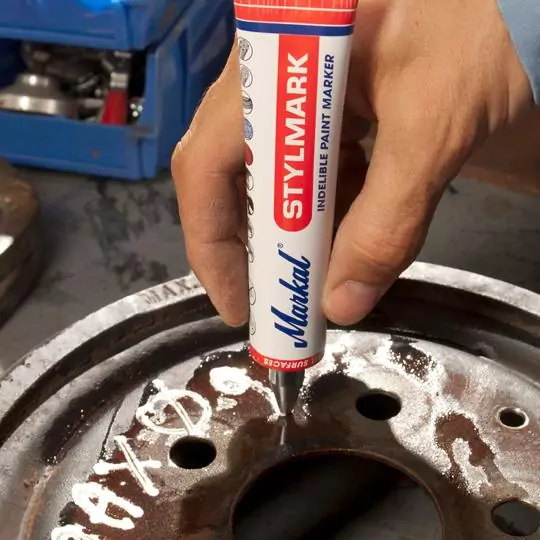 Маркер паста в металлической тубе Markal Stylmark, 9 цветов — изображение 2