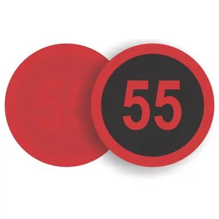 Термоиндикатор обратимый "Горячо" Hallcrest Numerical