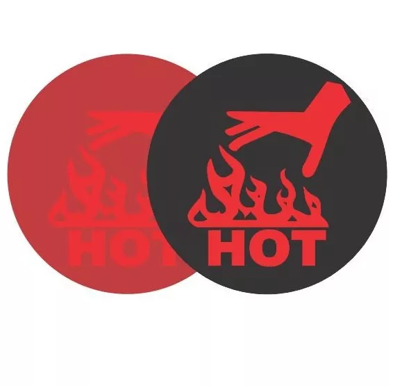 Термоиндикатор многоразовый "Не прикасаться" Hallcrest Hot Hand