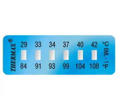 Термоиндикаторная наклейка Thermax Strip 6