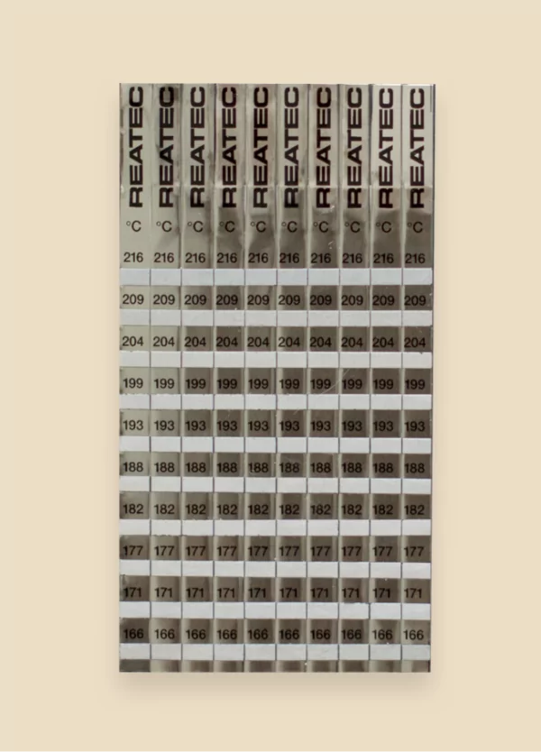 Термоиндикаторные наклейки Reatec