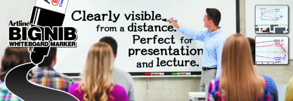 Толстый маркер для доски Artline 5100A, стираемый, 5 мм — изображение 2