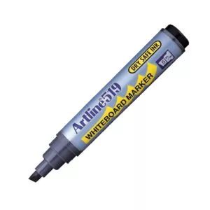 Черный маркер для доски со скошенным наконечником Artline EK-519
