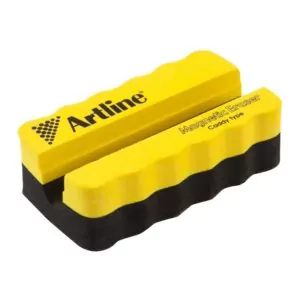 Желтая губка для доски с держателем Artline ERT-MMC