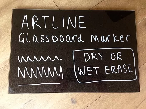 Маркер по стеклу Artline Glassboard, стираемый, 2 мм — изображение 4
