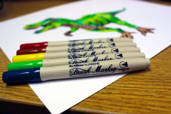 Маркер кисть Artline Supreme Brush, EPF-F, 20 цветов — изображение 4