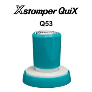 Автоматическая круглая оснастка XStamper QuiX, Q53 диам. 38 мм