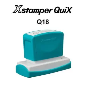 Автоматическая прямоугольная оснастка XStamper QuiX, Q18 22х69 мм