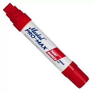 Толстый маркер краска Markal PRO-MAX красный