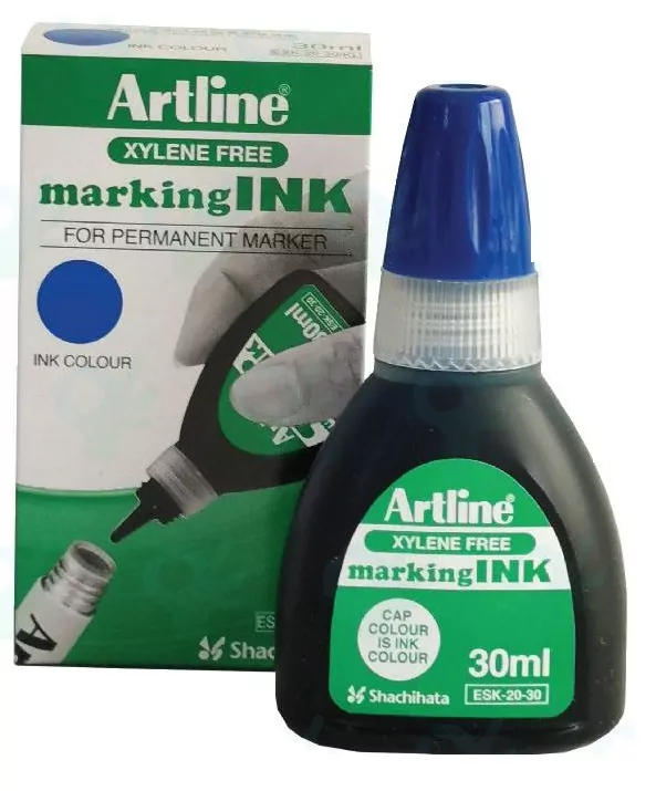 Перманентные синие чернила для маркеров Artline ESK-30