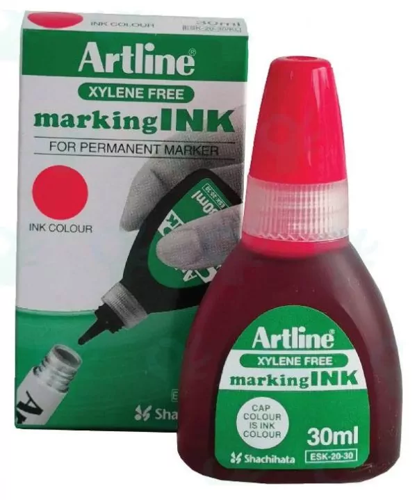 Перманентные красные чернила для маркеров Artline ESK-30