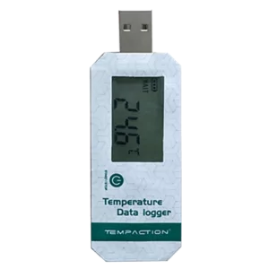 Регистратор температуры AKS TEMPACTION LCD с дисплеем