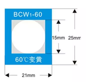 Термоиндикаторная наклейка AKS BCW1 Single — изображение 2