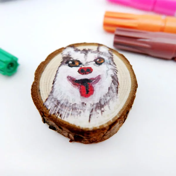 Маркер-краска с тонким наконечником Flysea Paint Marker FS-177, 0.7 мм, 9 цветов — изображение 4