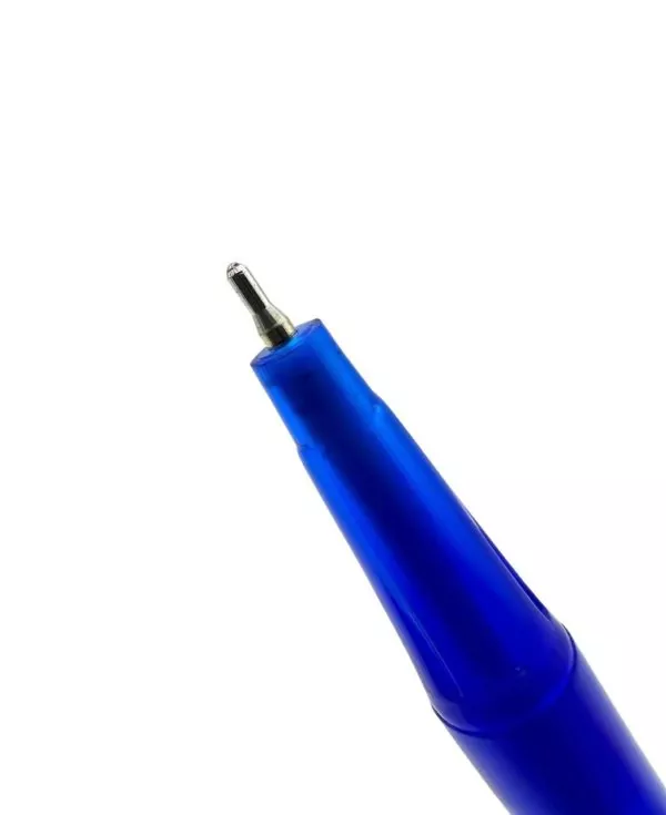 Ручка шариковая DIGNO SNAPPY-XL, цвет синий. Наконечник крупным планом.