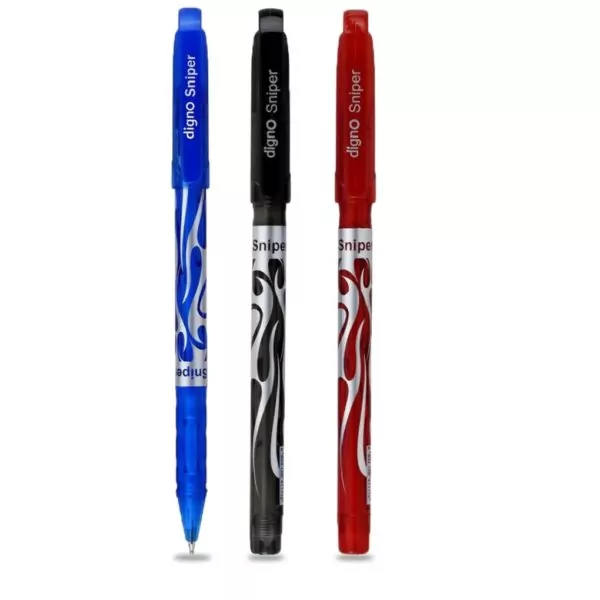 Ручки шариковые DIGNO SNIPER три цвета