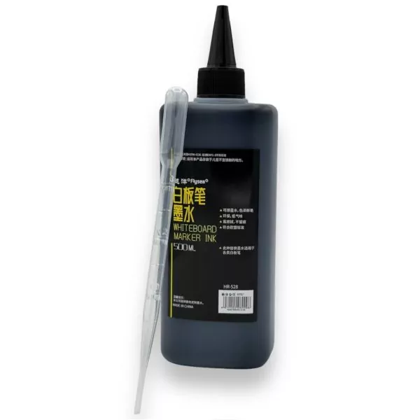 Чернила для стираемых маркеров для доски Flysea HR-528, черные