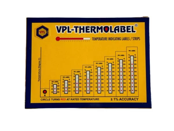 Термоиндикаторная наклейка Thermolabel Six Step на 6 температур — изображение 2