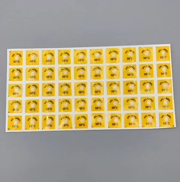 Термоиндикаторная наклейка Thermolabel Single на 1 температуру — изображение 2