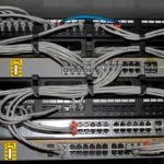 термоиндикаторная наклейка на сетевое оборудование