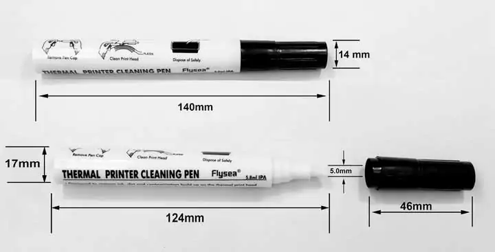 Чистящий маркер карандаш для термоголовок 