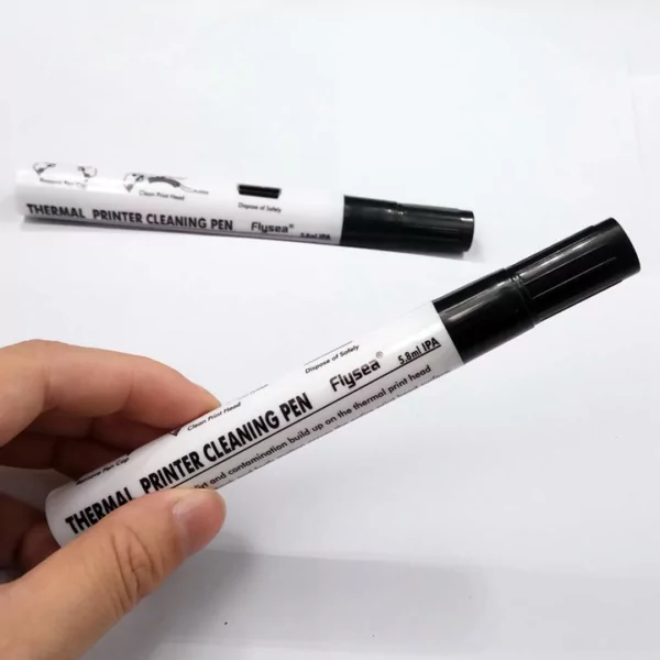 Чистящий маркер карандаш для термоголовок принтеров Flysea Thermal Printer Cleaning Pen — изображение 3