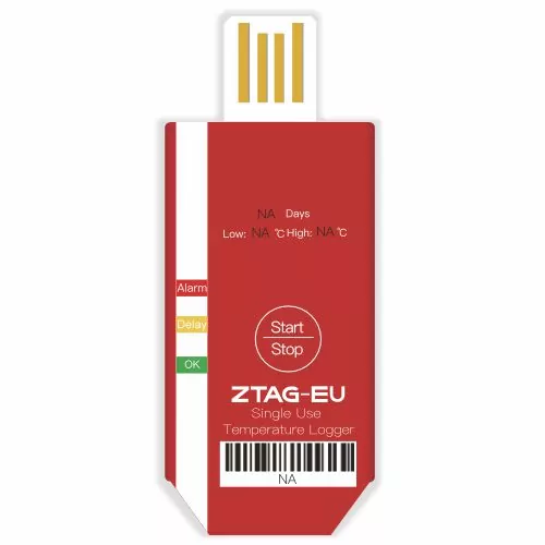 влагозащищенный регистратор (логгер) температуры ZTAG-EU