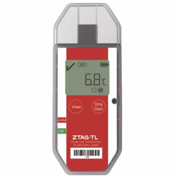 регистратор (логгер) температуры и светового воздействия ZTAG-TL
