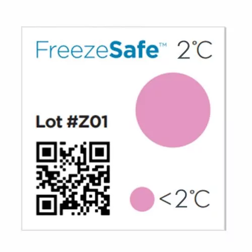 Индикаторы температуры для холодовой цепи freezesafe