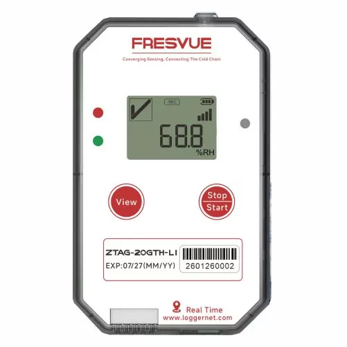 Регистратор данных температуры и влажности и местоположения в реальном времени в процессе транспортировки